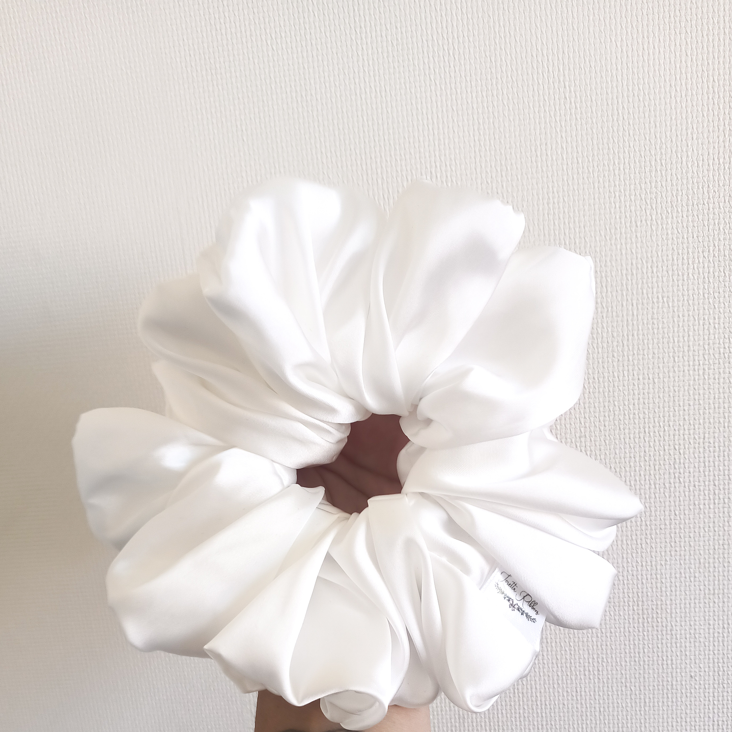 Scrunchie Blanco 1