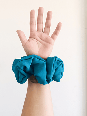 Scrunchie  Turquesa 