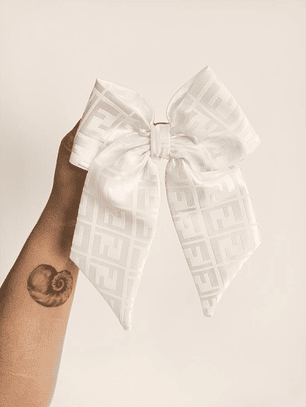 Maxilazo Julieta corto Blanco texturado