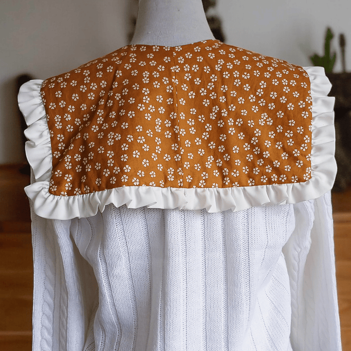 Cuello intercambiable con volantes 2