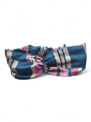 Cintillo turbante multicolor