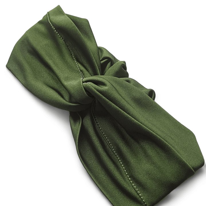 Cintillo turbante verde 💚  1