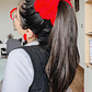Scrunchie Rojo  - Miniatura 4