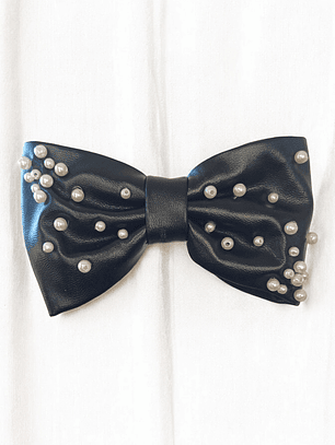 Maxilazo Especial Eco cuero y perlas