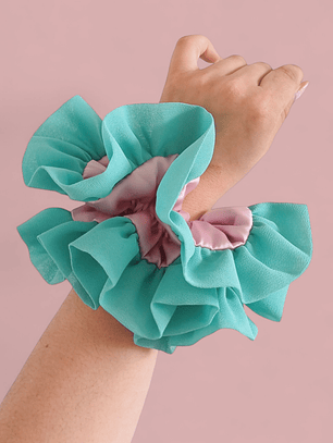 Superscrunchie Especial Rosa y menta
