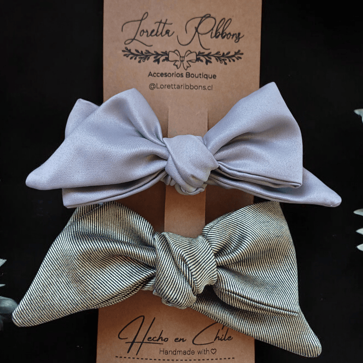 Set 2 Maxi Nudos plata/oro 1