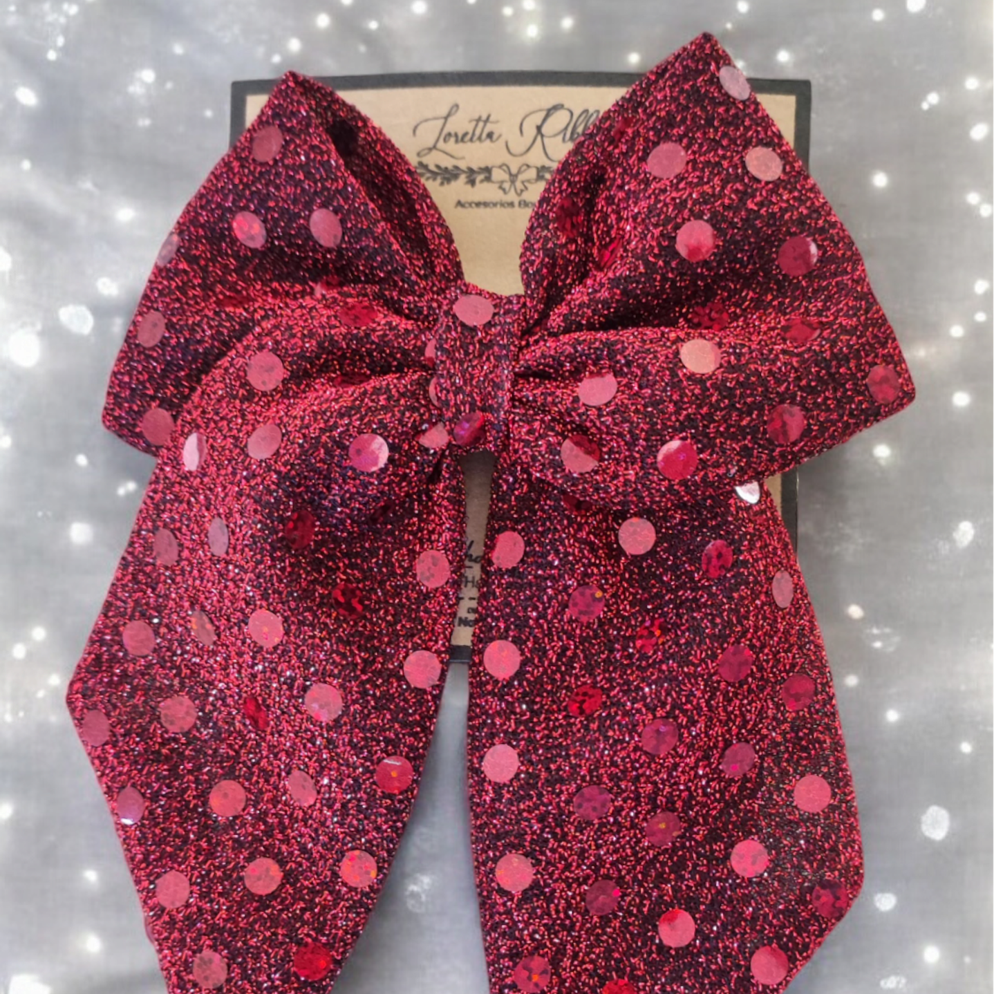 Maxilazo Julieta corto brillos 1