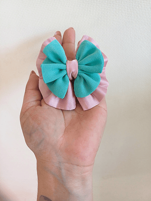 Lazo Elisa Petit Rosa/ Menta 