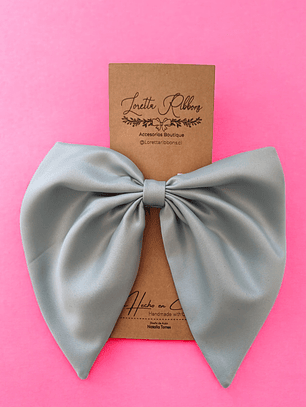 Maxilazo Olivia Celeste pastel 