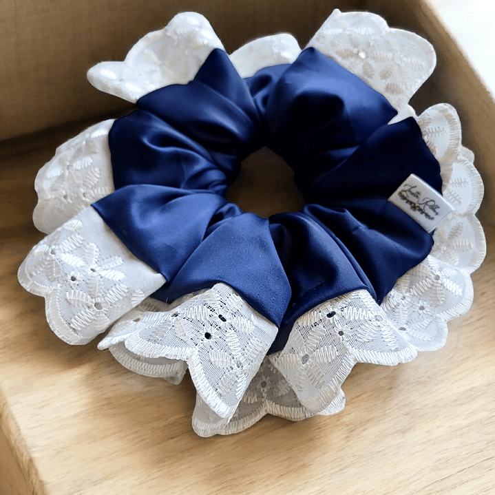 Superscrunchie Especial Azul Marino 💙 1