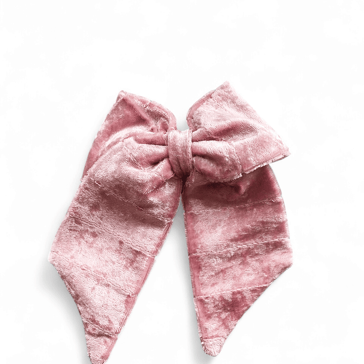 Maxilazo Julieta Corto Rosa velvet 1