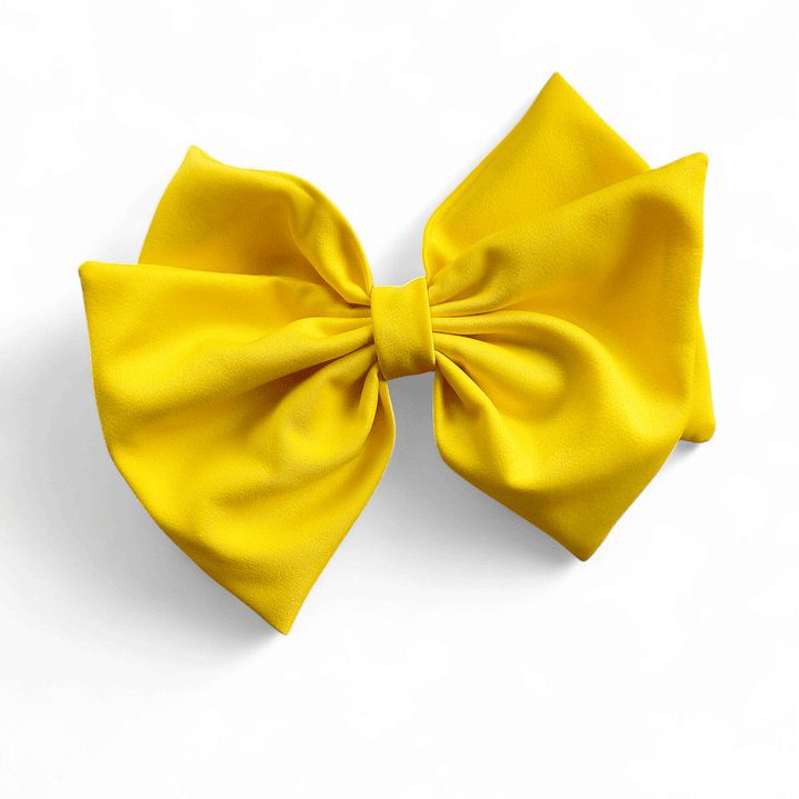 Maxilazo Mariposa Doble amarillo 1