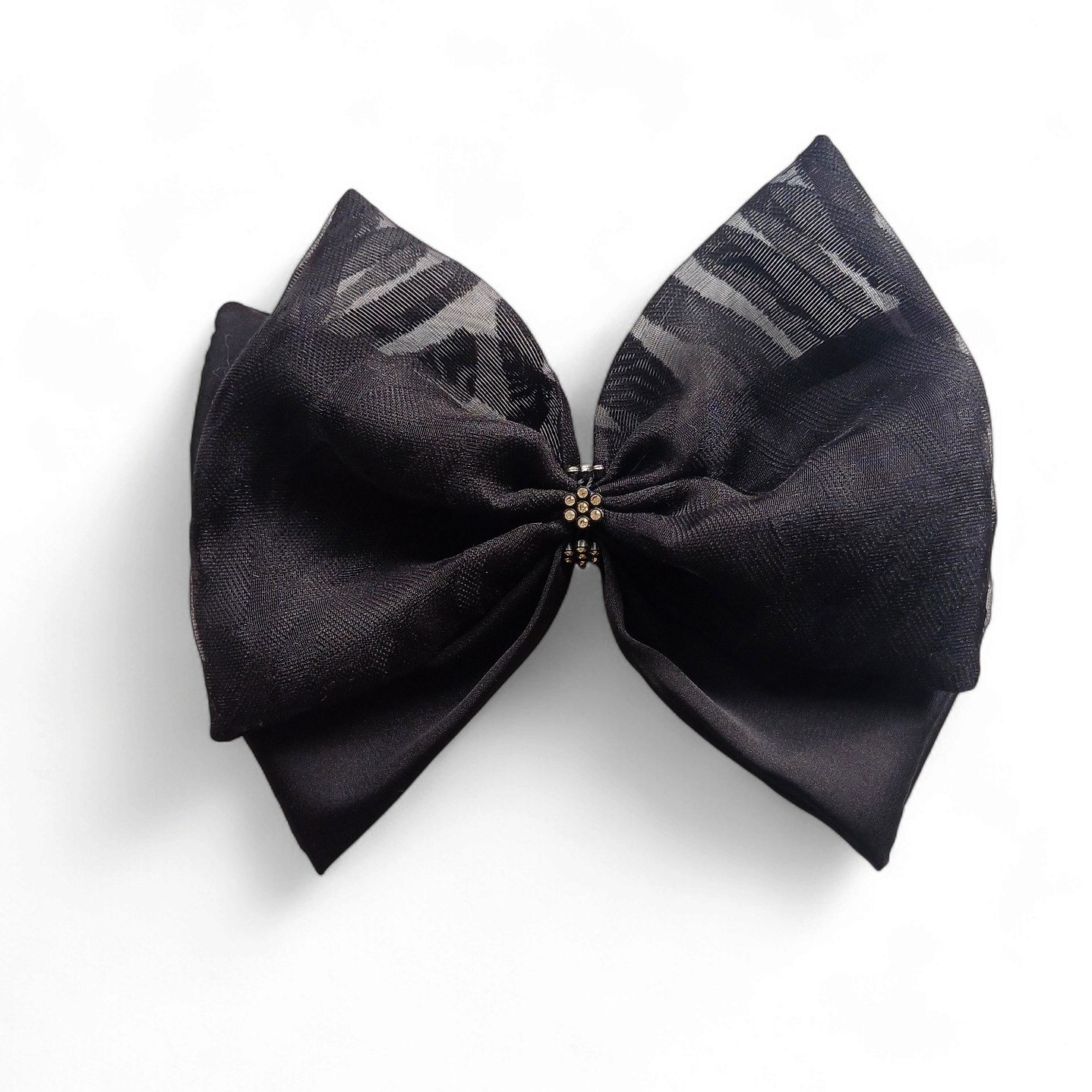 Maxilazo Mariposa Doble negro transparencia 1