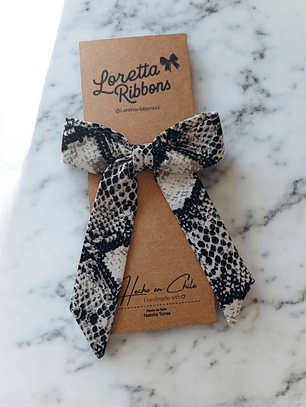 Lazo Lily Print Serpiente 🐍 