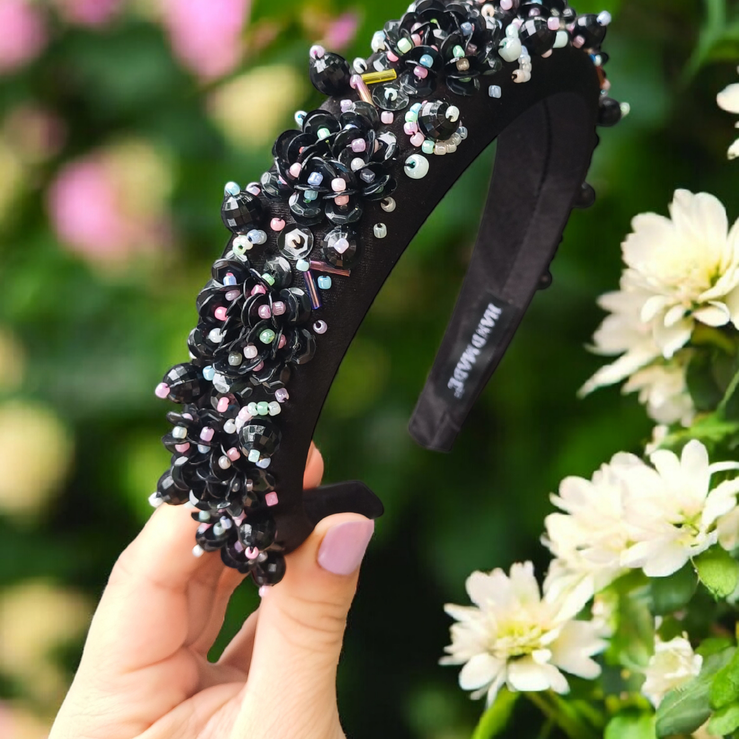 Cintillo Primavera Bordado 1