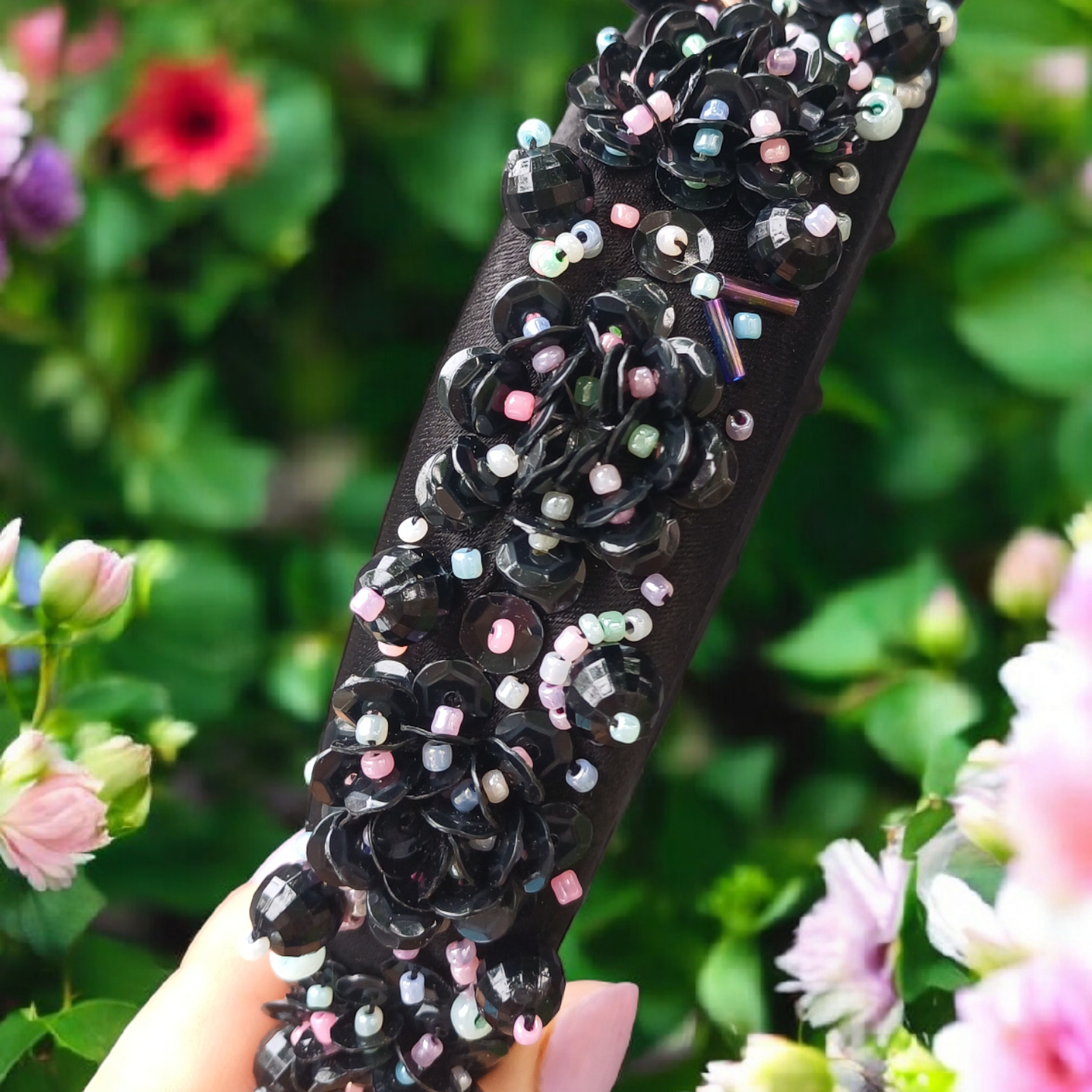 Cintillo Primavera Bordado 3