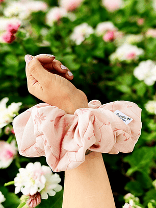 Scrunchie Rosa Yin