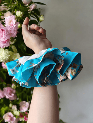 Superscrunchie Especial Primavera celeste