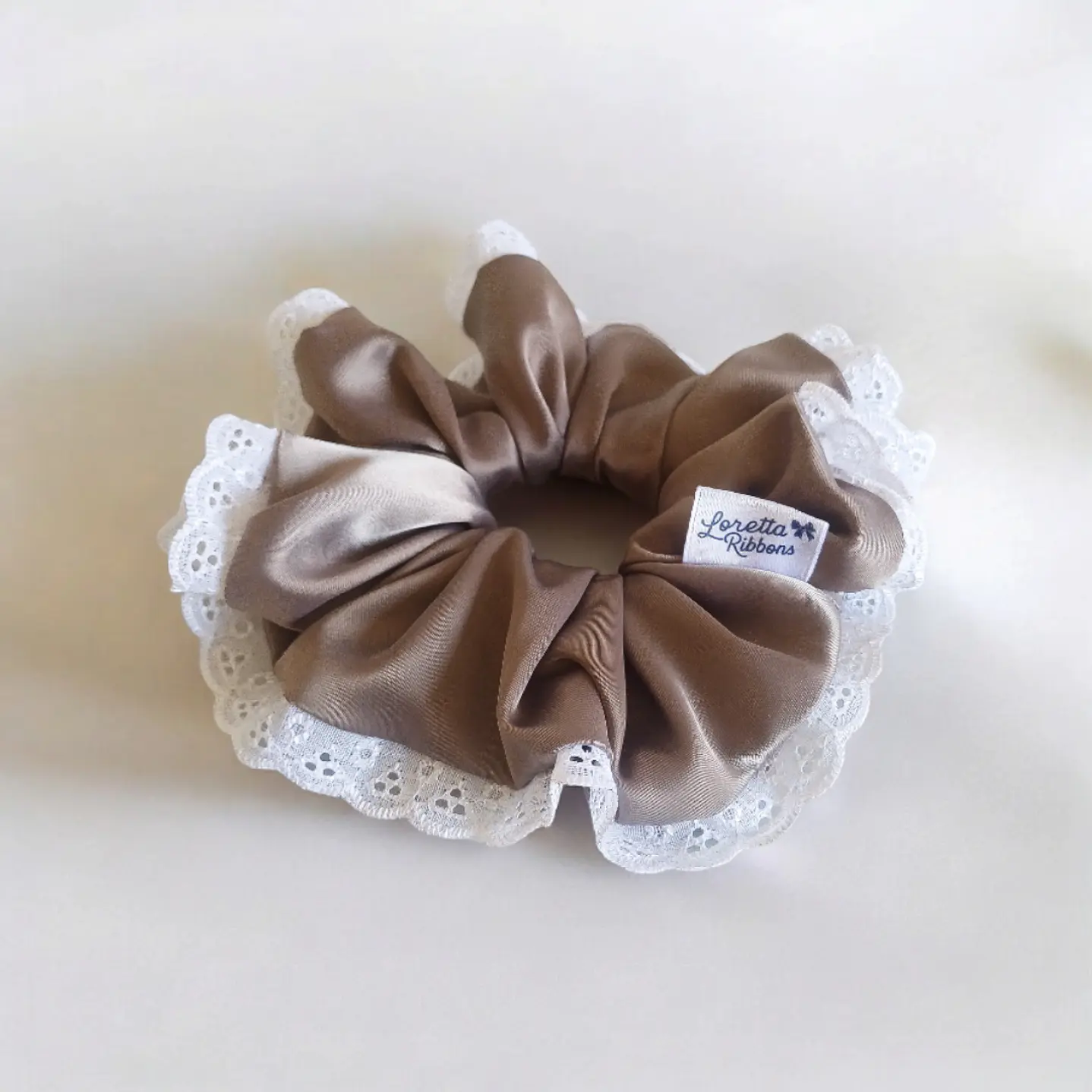 Scrunchie Especial Gris Plata 1