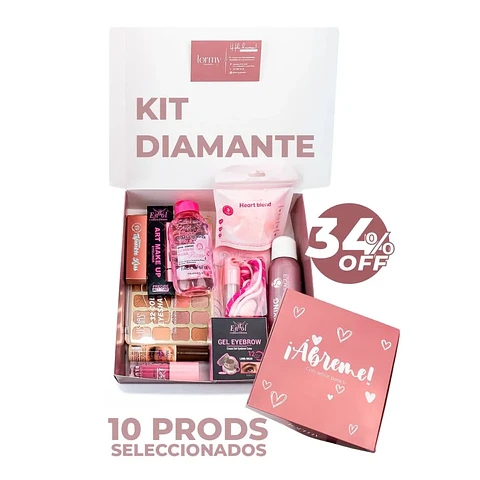 Kit Diamante para el Día de la Madre | Regalo de Belleza con 10 Productos