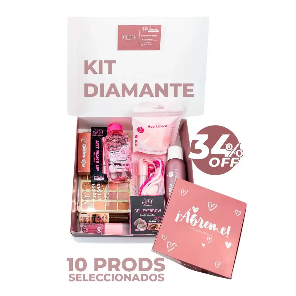 Kit Diamante para el Día de la Madre | Regalo de Belleza con 10 Productos 1