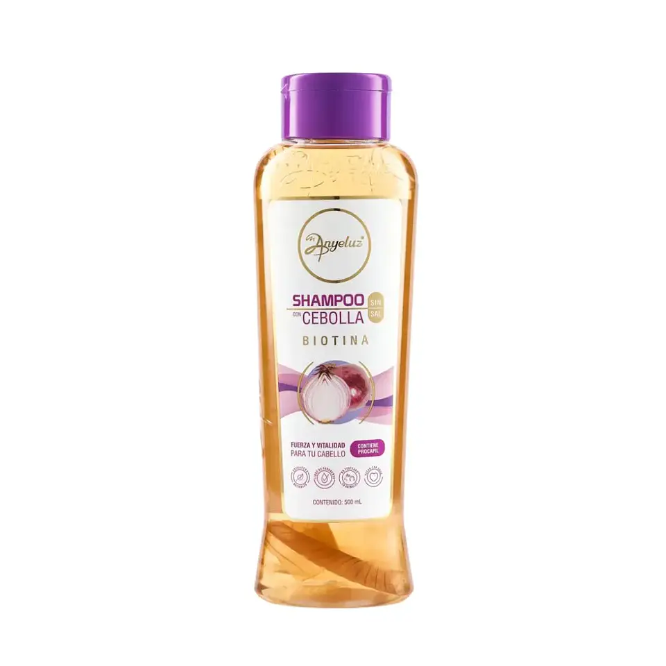 Shampoo con cebolla Anyeluz x500ml 1