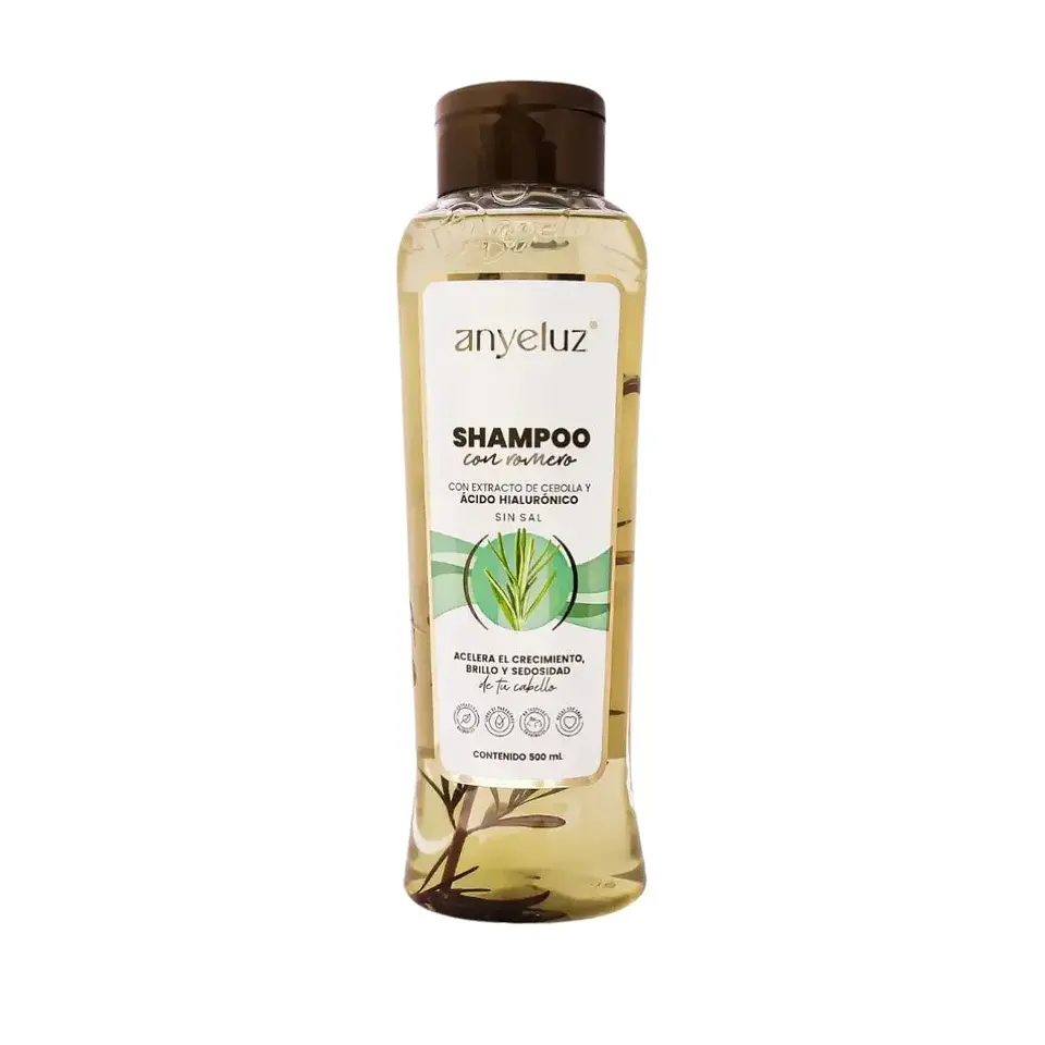 Shampoo con romero Anyeluz x500ml 1