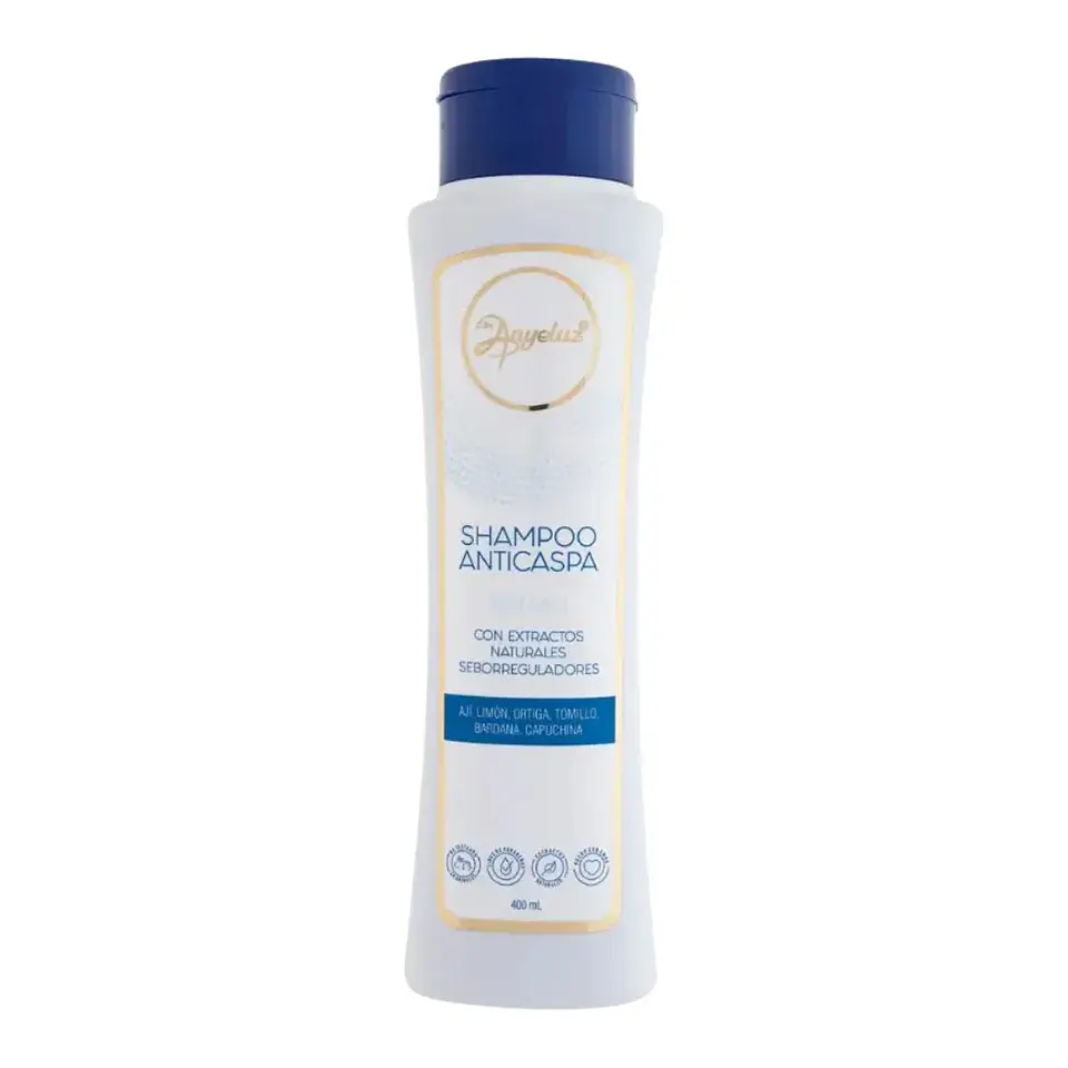 Shampoo anticaspa Anyeluz x400ml 1