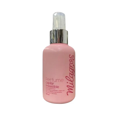Perfume capilar rosa Milagros