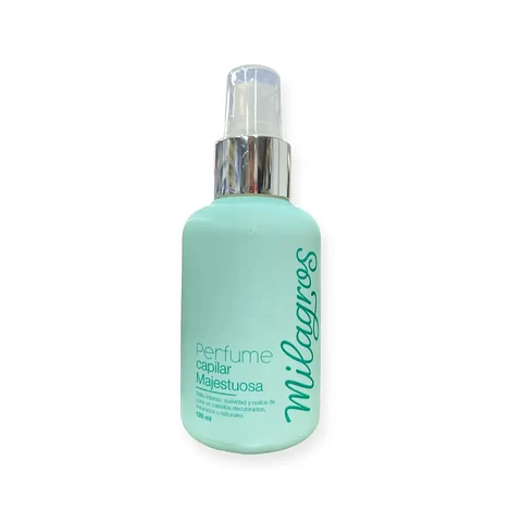 Perfume capilar verde Milagros