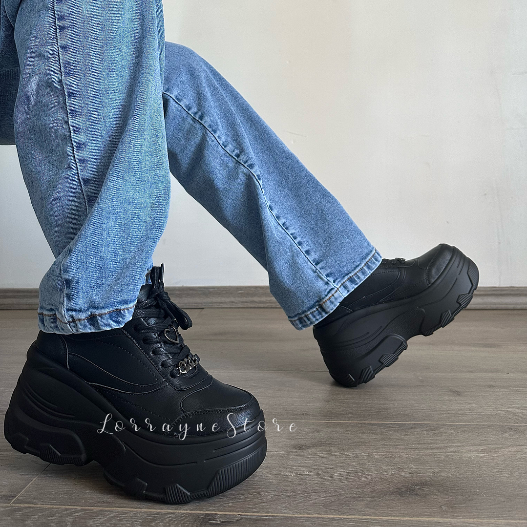 Zapatilla Creta Negro 3