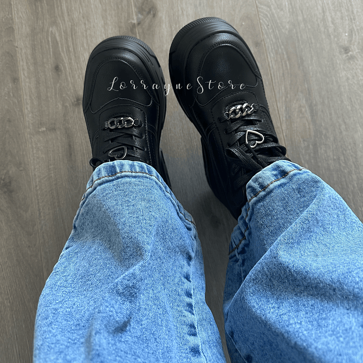 Zapatilla Creta Negro 2