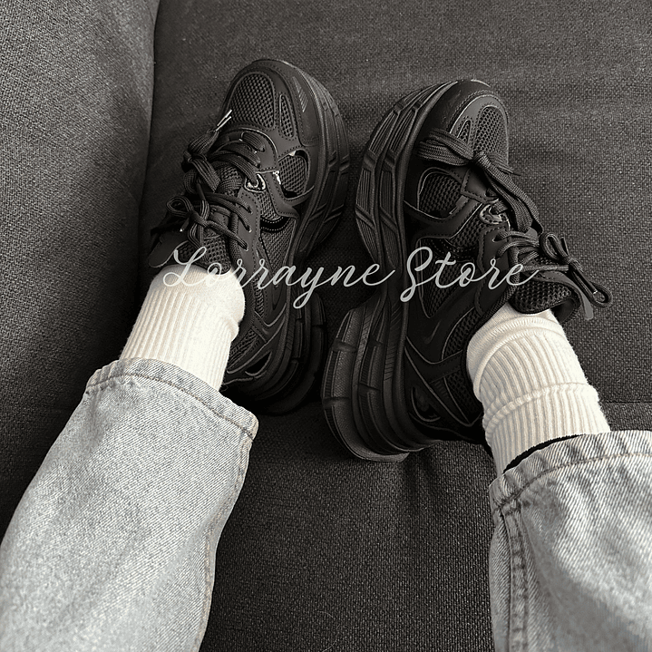 Zapatilla Trieste Negro 2