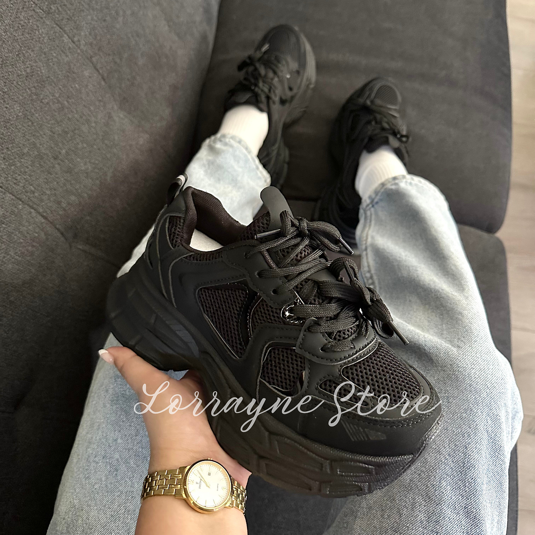 Zapatilla Trieste Negro 1