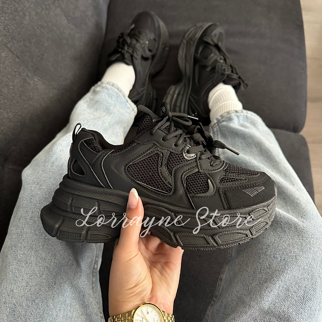 Zapatilla Trieste Negro 3