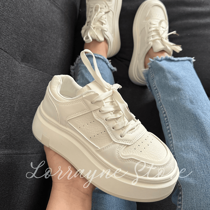 Zapatilla Tripoli Blanca 3