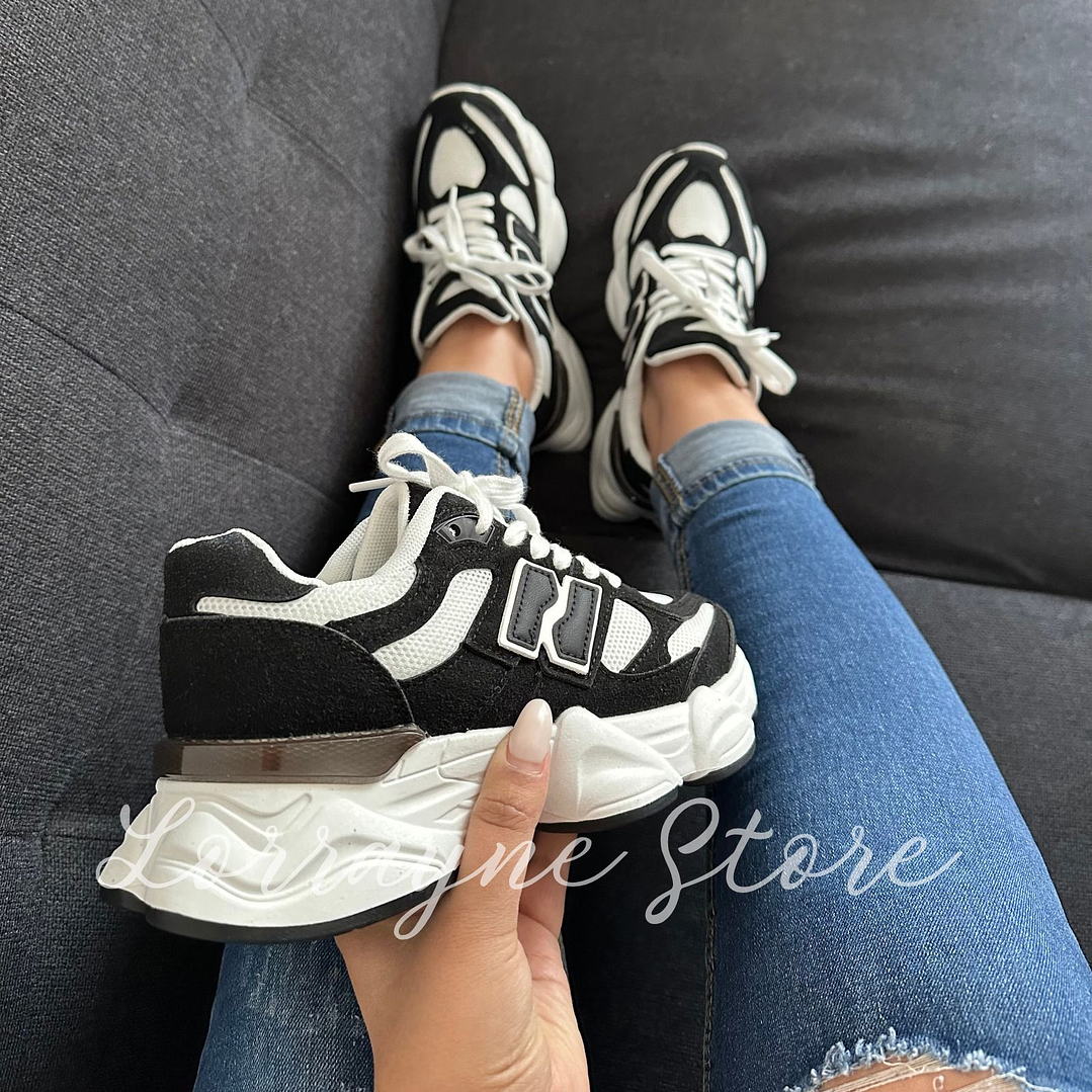 Zapatilla Suecia - Black/White 3