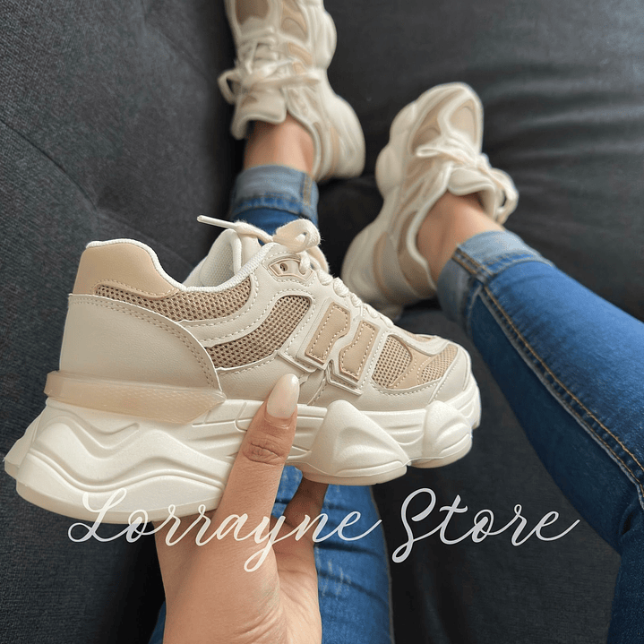 Zapatilla Suecia - Beige 2