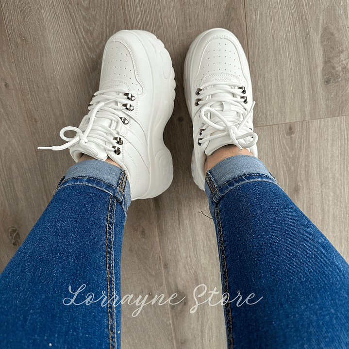 Zapatilla Monster - Blanca 3