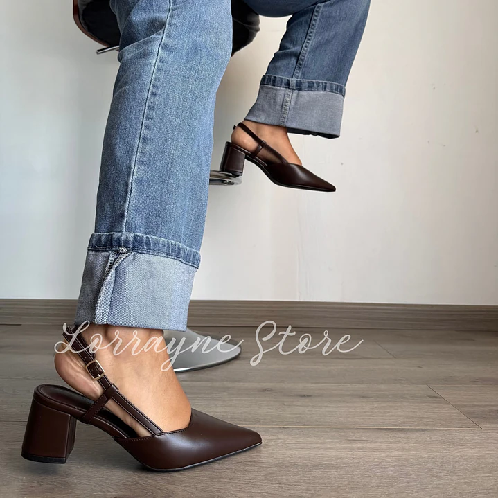 Stiletto Gales Brown 1