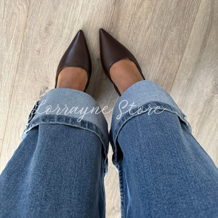 Stiletto Gales Brown 4