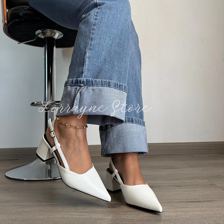 Stiletto Gales Blanco 1