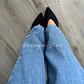 Stiletto Florencia Negro - Miniatura 2