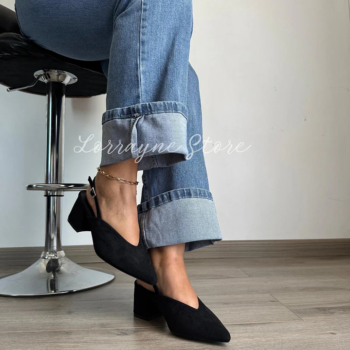 Stiletto Florencia Negro 4