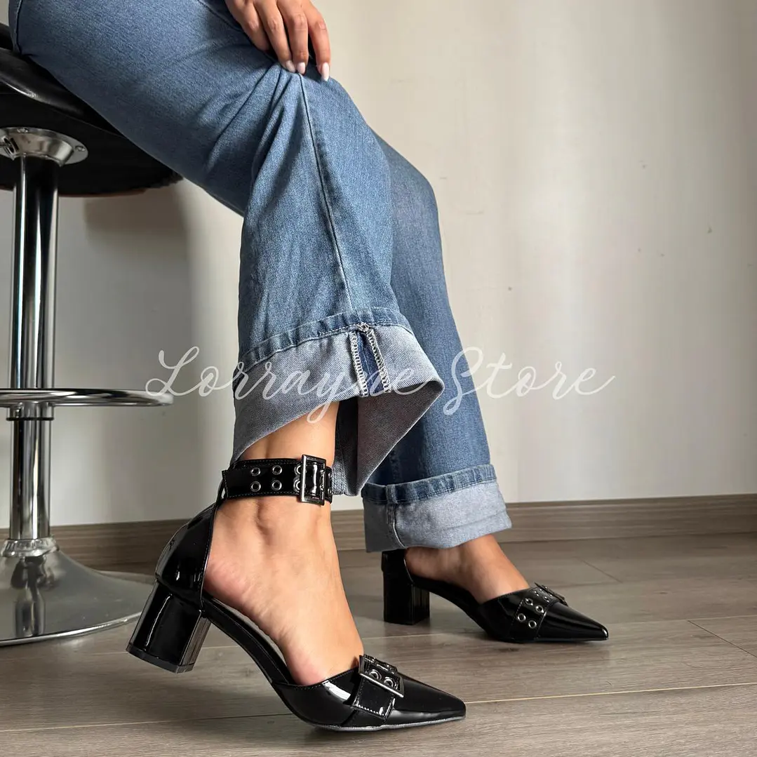 Stiletto Nantes Negro 1