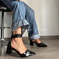 Stiletto Nantes Negro - Miniatura 5