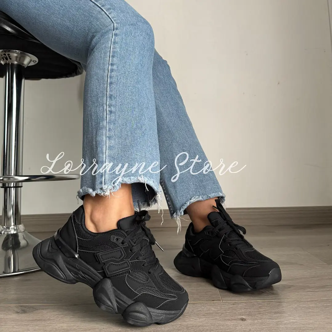 Zapatilla Namur Negra 1