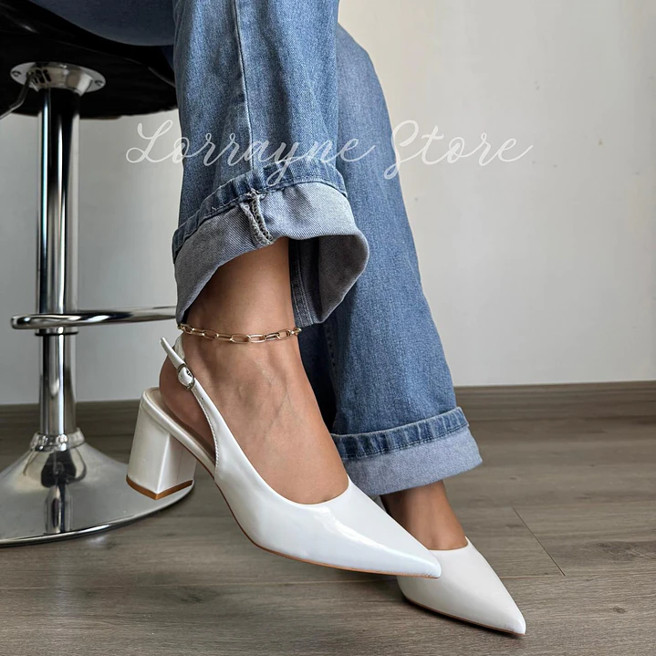 Stiletto Lund Blanco 4
