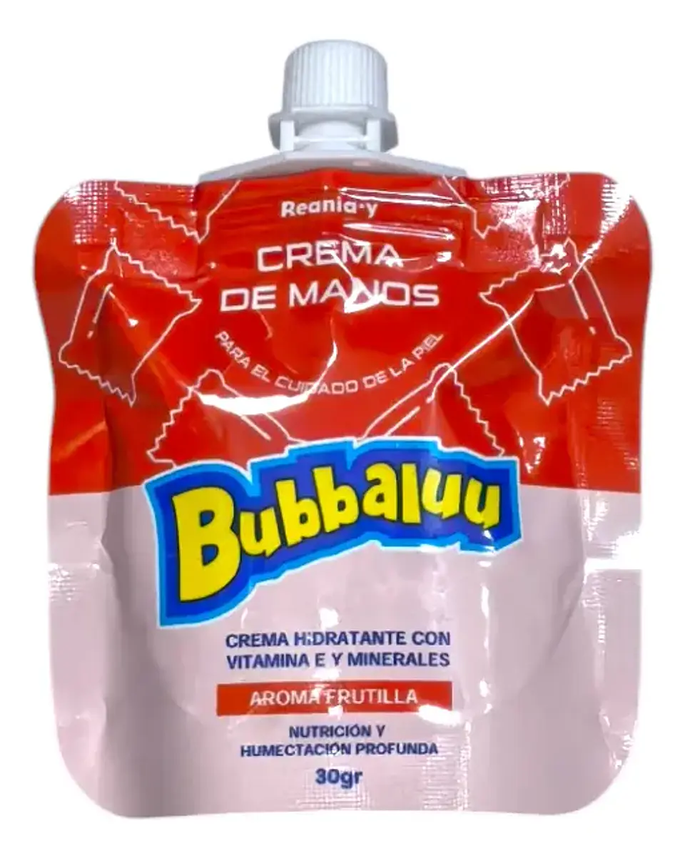 Crema De Manos Bubbaluu 30gr Reania Y 2
