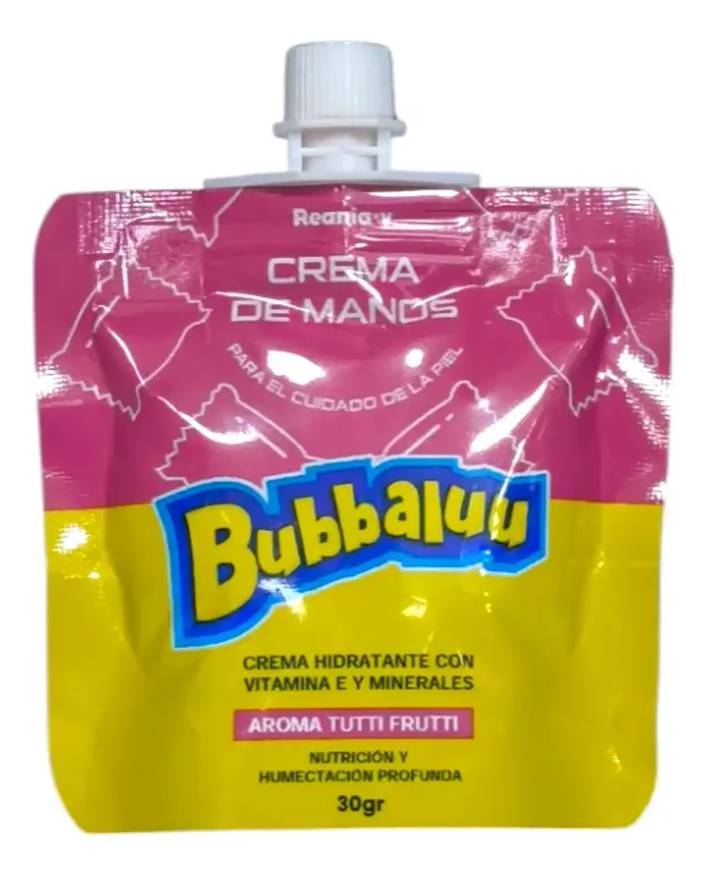 Crema De Manos Bubbaluu 30gr Reania Y 3